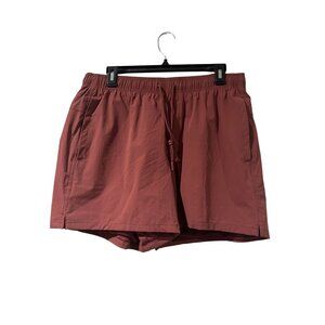 VRST Everyday Short Elastic Waist Relaxed Through Hip and Thigh 5" Inseam L NWT